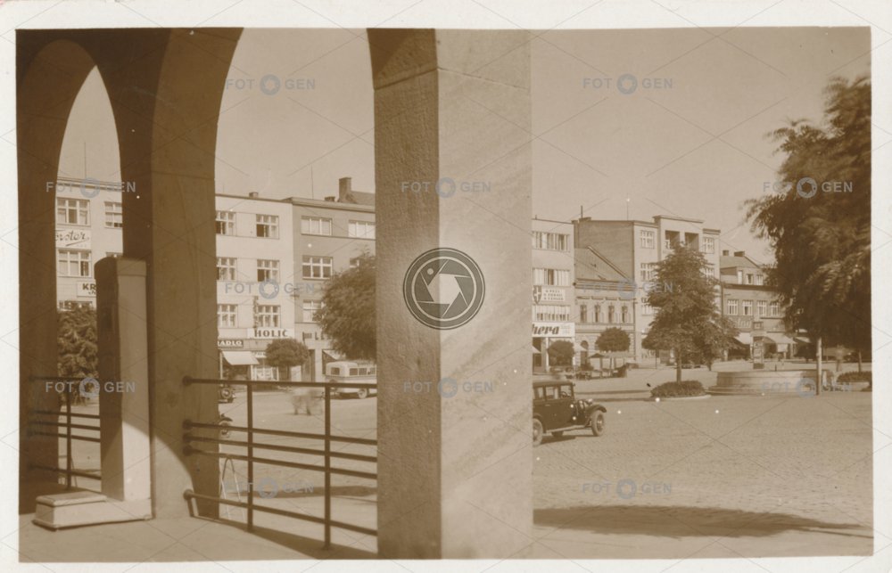 Zlín náměstí Míru 1941