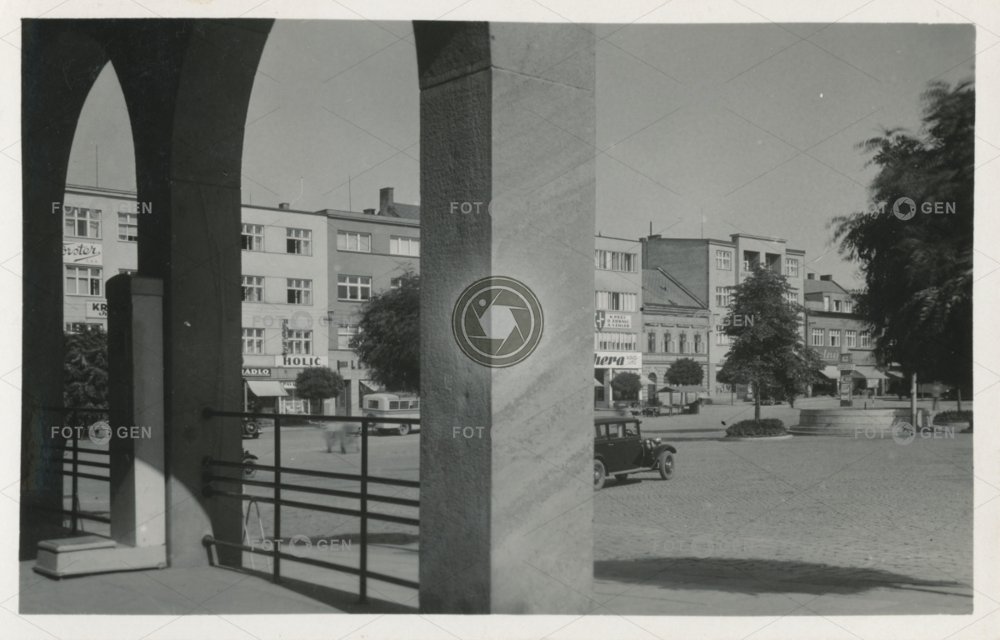 Zlín náměstí Míru 1931