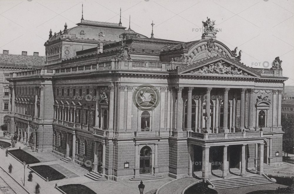 Brno - Městské divadlo, dnes Mahenovo 1899