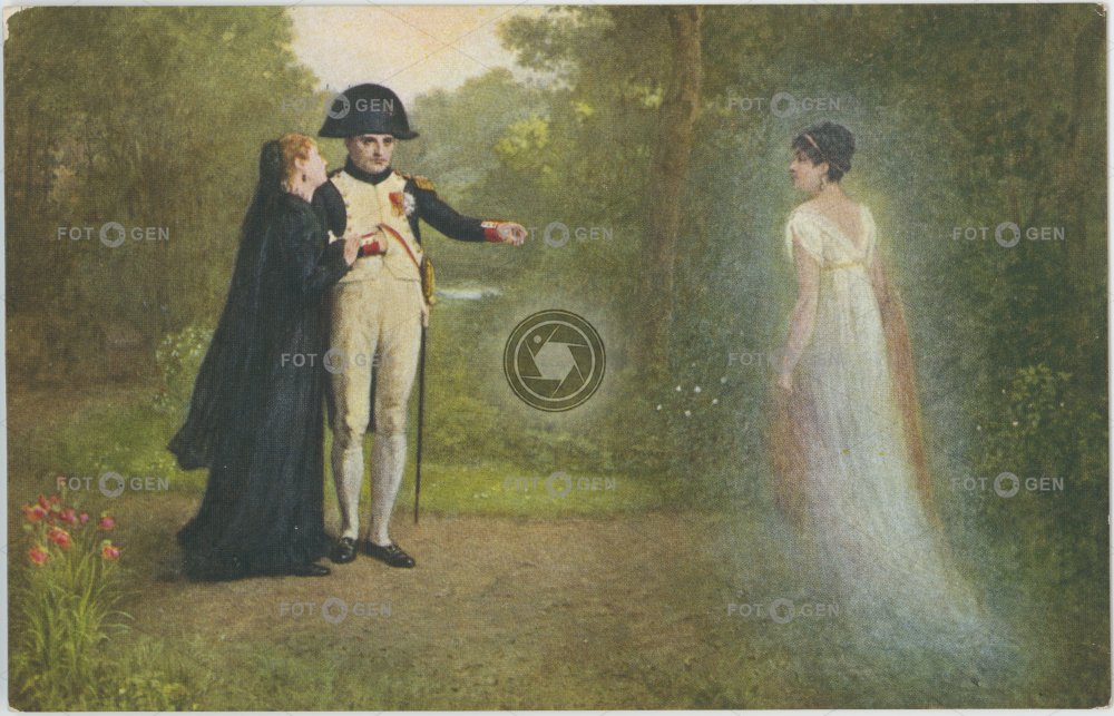 Napoleon s královnou Hortense de Beauharnais