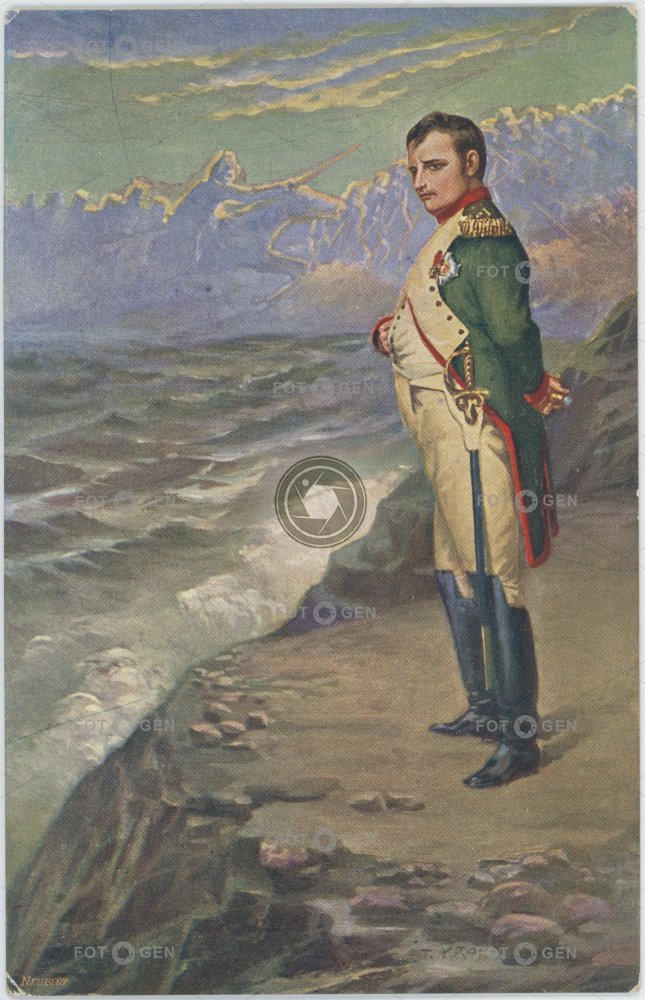 Napoleon I. Bonaparte od malíře T. Kroje