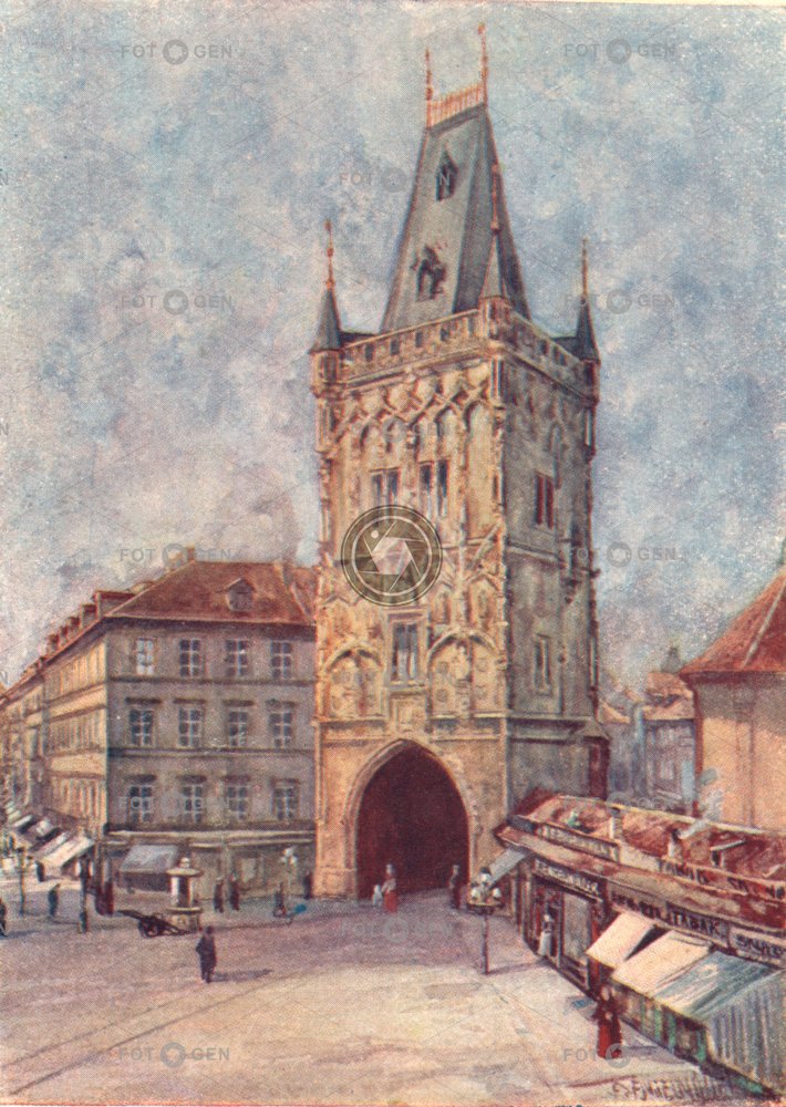 Praha, Staré Město, Prašná brána