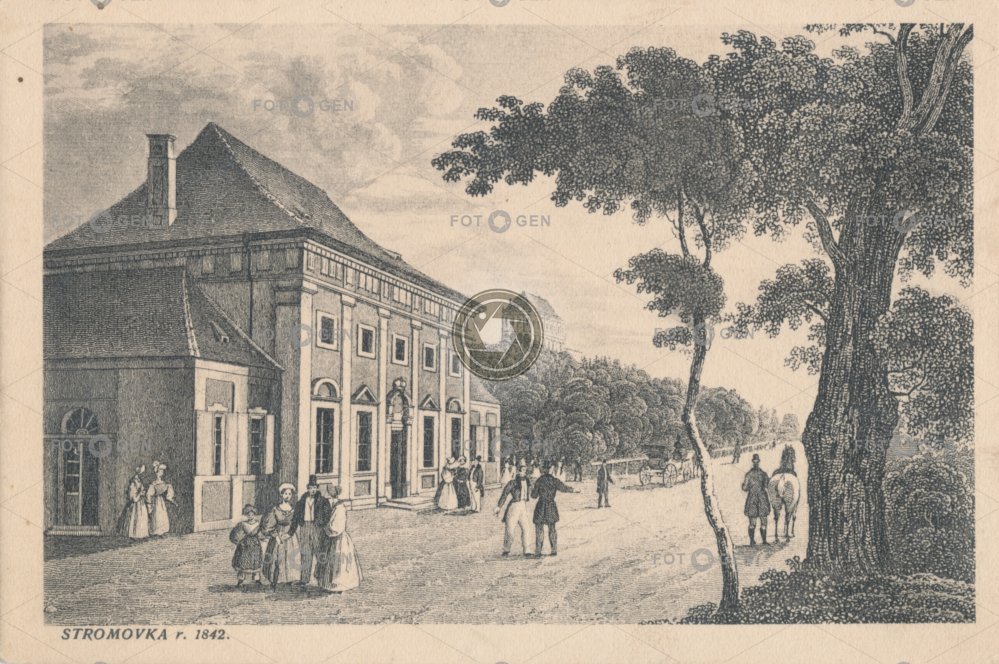 Stromovka roku 1842.