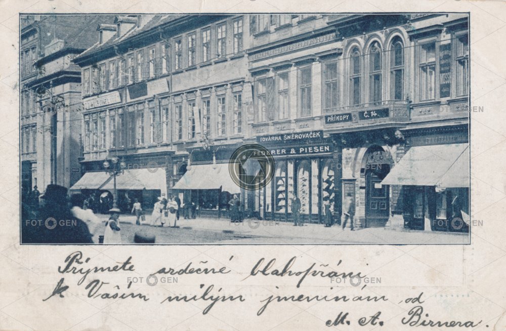 Příkopy roku 1899.