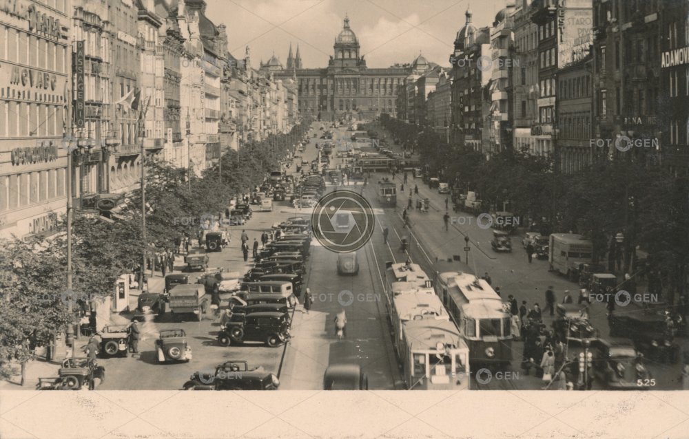 Václavské náměstí  cca 1944