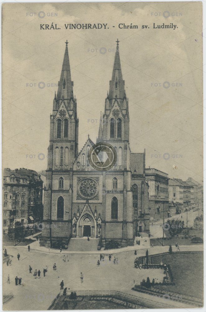 Kostel sv. Ludmily na Purkyňově náměstí