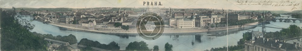 Panorama Prahy 1903