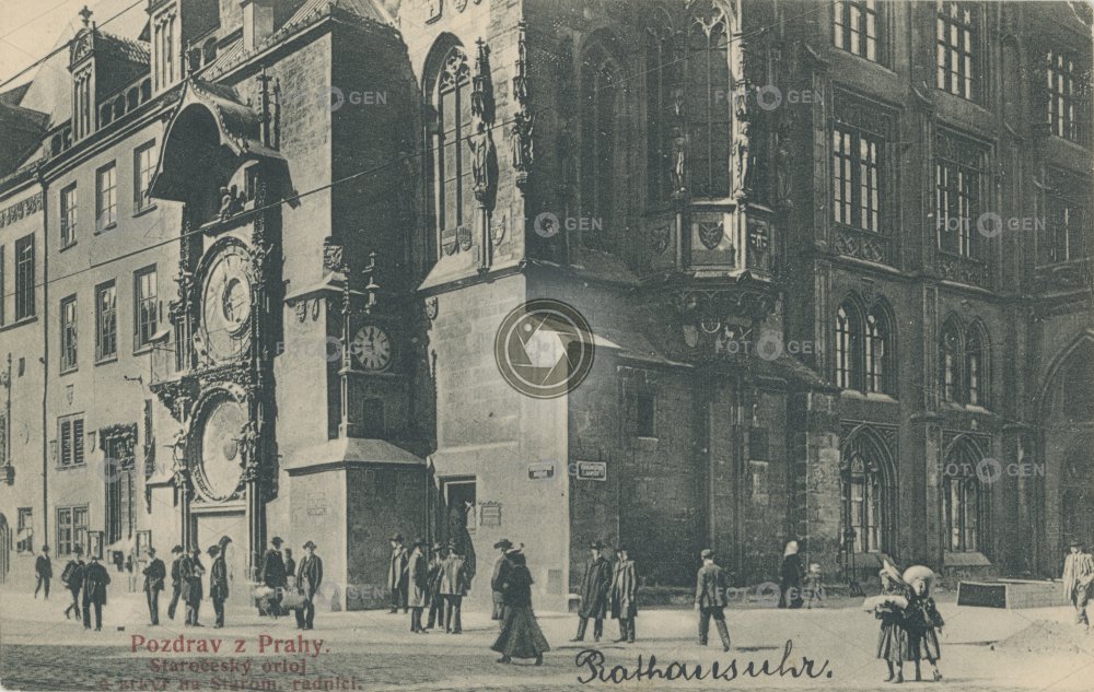 Staroměstská radnice s orlojem na Staroměstském náměstí