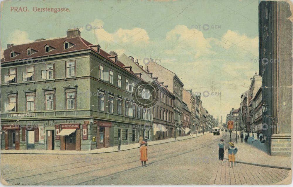 Ječná ulice 1908