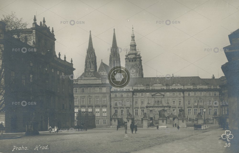 I. hradní nádvoří Pražského hradu