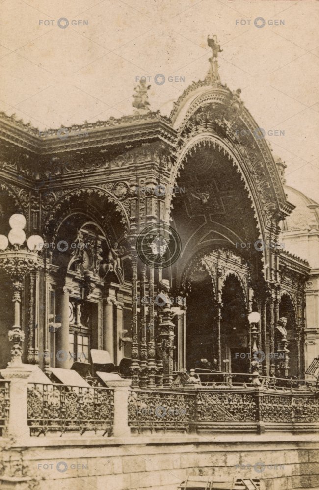 Karlovy Vary, Blanenský pavilon (,otevření hudebního sálu a restaurace proběhlo  5. 6. 1881 )
