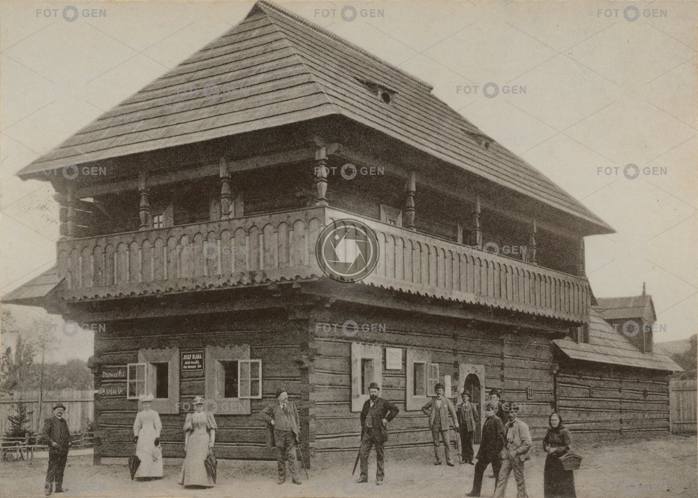 Národopsná výstava českoslovanská, Čičmanský statek, 1895, kabinetka