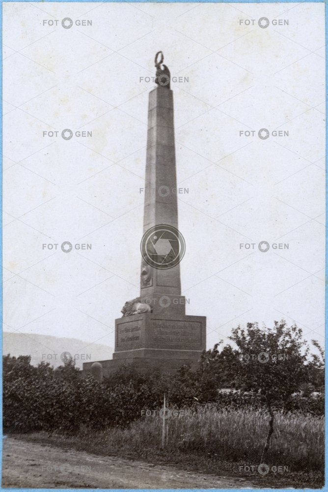Varvažov, Telnice, Arbessau, rakouský pomník bitvy u Chlumce 1813