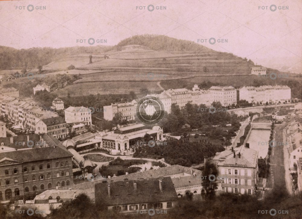 Karlovy Vary. celkový pohled kabinetka