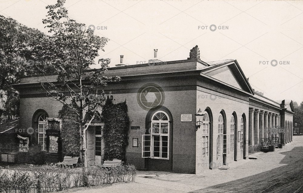 Teplice, Hadí Lázně -Schlangenbad, 1894, kabinetka