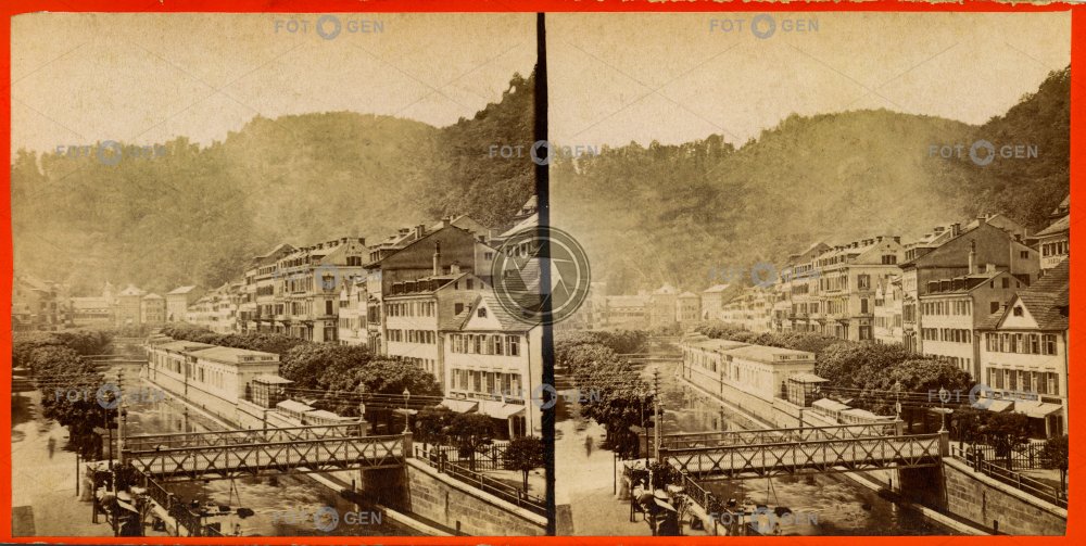Karlovy Vary, Stará Louka, stereofotografie
