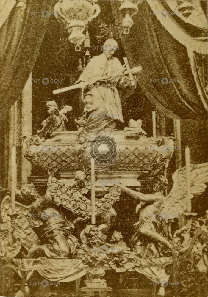 Náhrobek sv. Jana Nepomuckého v chrámu sv. Víta, vizitka