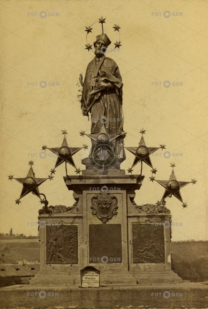 Socha sv. Jana Nepomuckého na Karlově mostě, vizitka