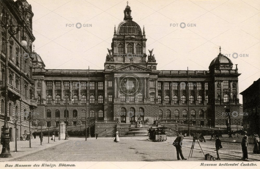 Národní muzeum v Praze, kolem 1899