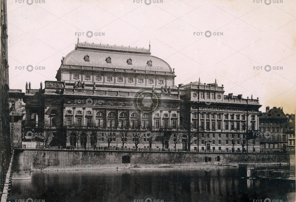 Národní divadlo, kolem 1893, kabinetka