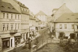 Teplice, Mlýnská ulice, hotel Bellevue