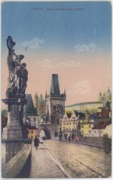 Praha Karlův most malostranské věže VKKV