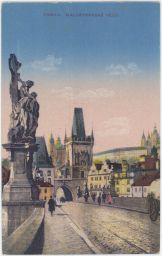 Praha Karlův most malostranské věže VKKV