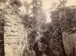 Prachovské skály, Císařská chodba, kolem 1893, kabinetka