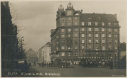 Plzeň Wilsonova třída Mrakodrap edice Grafie Plzeň