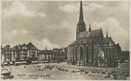 Plzeň náměstí 1930