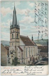 Ústí nad Labem kostel 1907