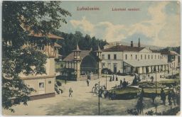 Luhačovice Lázeňské náměstí Motal 1912