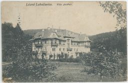 Lázně Luhačovice Zlín vila Jestřabí 1912