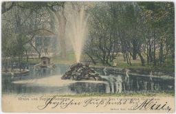 Teplice park gejzír