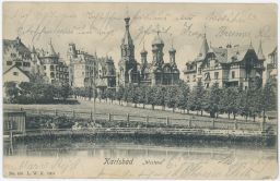 Karlovy Vary Karlsbad Westend LWK 1905