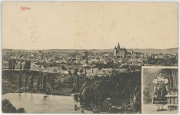 Jihlava Iglau panorama kroj 1917