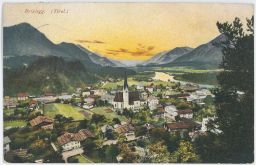 Brixlegg Tyrolsko Kufstein Rakousko panorama 1915