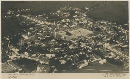 Jevíčko pohled z létadla 375 Svitavy 1923