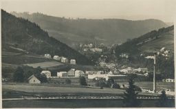 Hronov Náchod panorama továrna Grafo Čuda