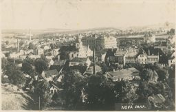 Nová Paka Jičín továrna panorama