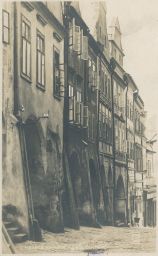 Hranice na Moravě Přerov průčelí domů 1922