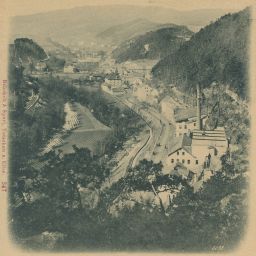 Tetschen Bodenbach Děčín Podmokly 1899