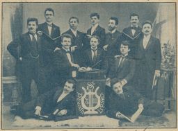 Lipsko pěvecký sbor 15.3.1900 1900