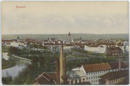 České Budějovice panorama 1914