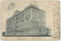 Prostějov České státní gymnasium nakl. Werner