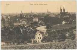 Eger Cheb panorama nakl. Poy 1913