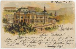 Karlovy Vary Císařské lázně 1901