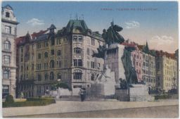 Praha pomník Palackého VKKV
