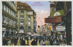 Lipsko Leipzig Neumarkt Reichstrasse 1927