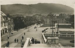 Žilina Masarykova ulica obchod Humanic 20. léta